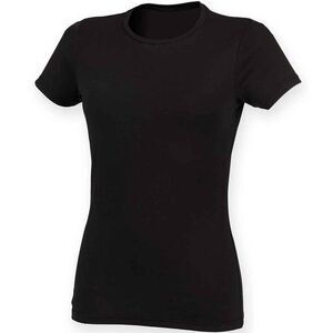 SF Womens/Ladies Feel Good T-Shirt / Black